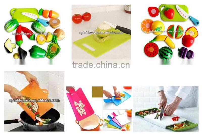 Kitchen Accessory Plastic Flexible Cutting Chopping Board