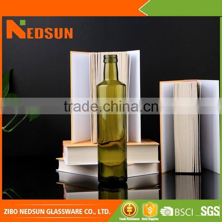 Factory price glass bottles for oil in different size