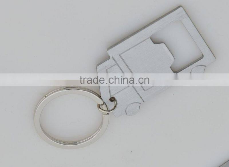 LED Metal Bottle Opener Keychain with Foot Shape