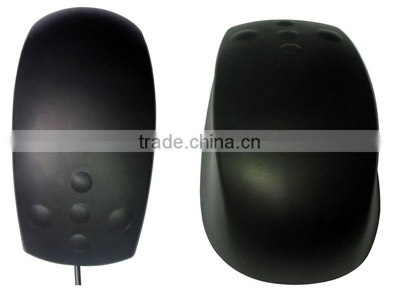 JH-SME33 Waterproof Optical Mouse with USB and PS/2 silicone mouse