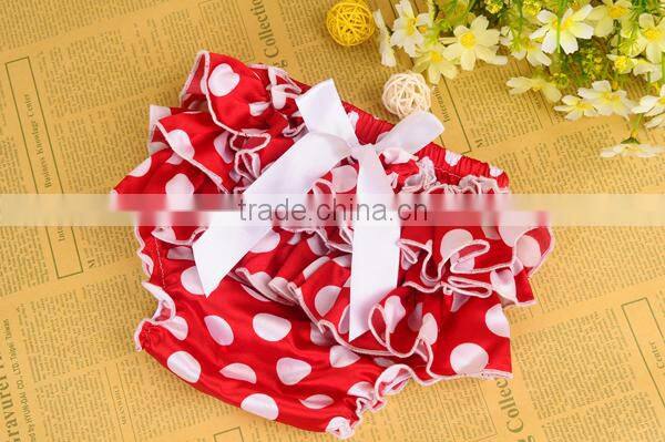 Posh Chevron Satin Baby Bloomers Diaper Cover For Baby Girls