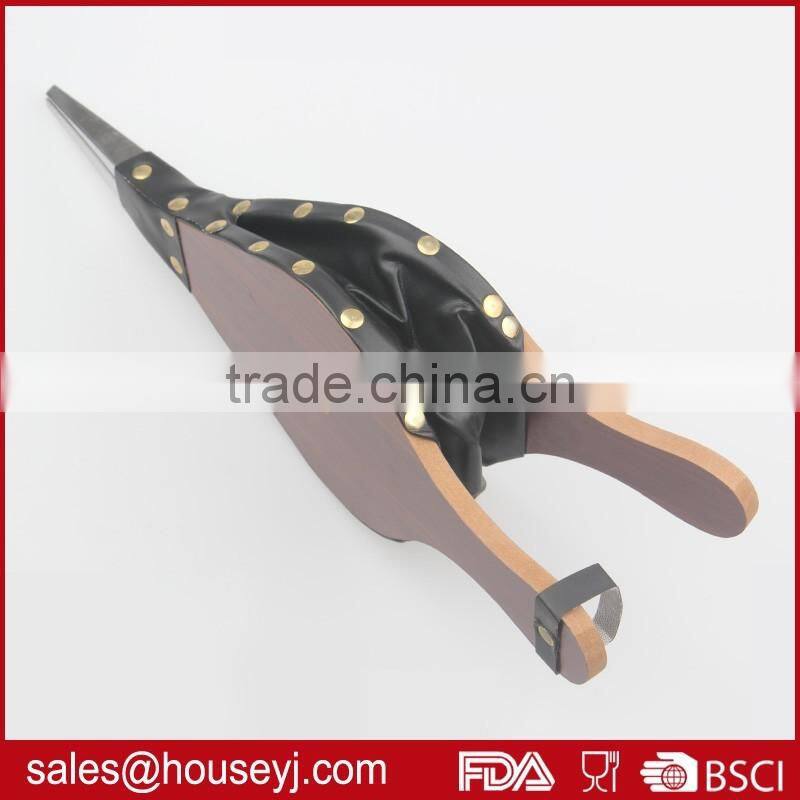 BBQ blower wooden BBQ fan BBQ accessory