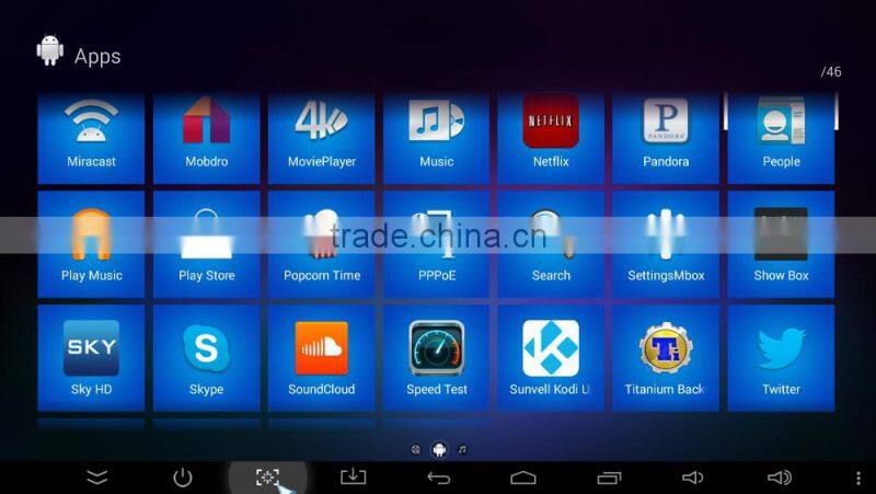 New Arrival Patented T95 Android 5.1 AML S905 Quad Core 1+8GB Powerful TV Box Best-selling In U.S.A/European/Asia