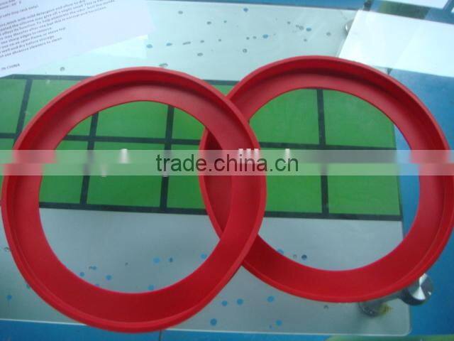 Silicone pie crust shield , pie protector