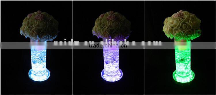 hotsales Cheap rechargeable wedding led light bases