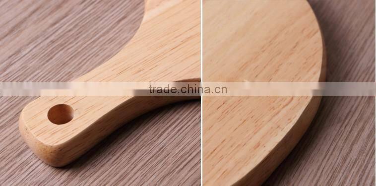 unfinished wooden pizza trays