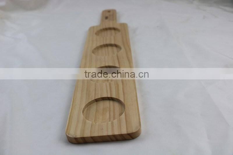 Eco-friendly high grade custom wood tray