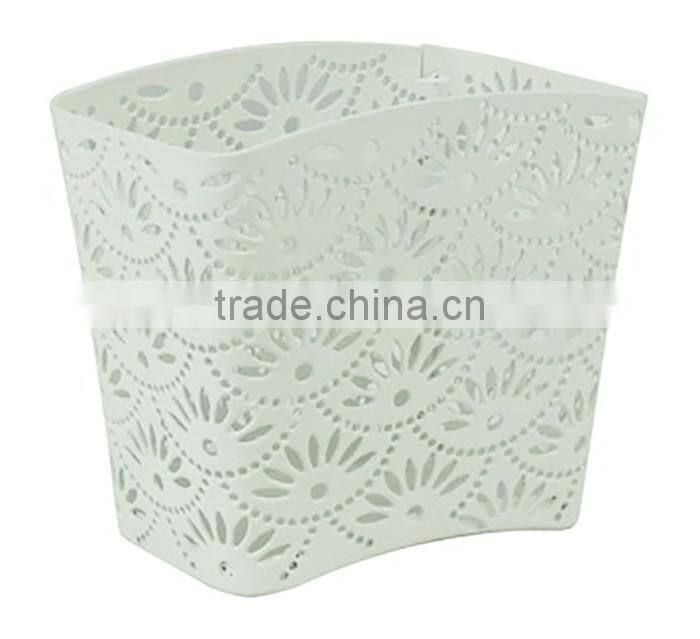 Fashional Arc-shaped Metal Punched Pen Holder For Home/Office/School