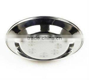stainless steel shallow plate