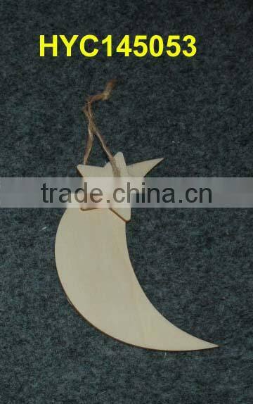 cheap unfinished wood decoration pieces