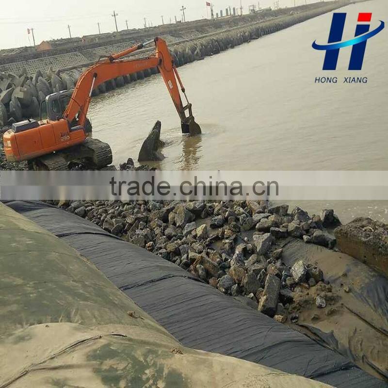 Soil Reinforcement Anticorrosion PET Woven Geotextiles Driveway Fabric
