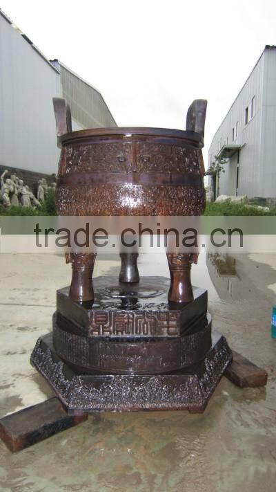 Large bronze tripod sculpture for square decoration CLBS-D049T