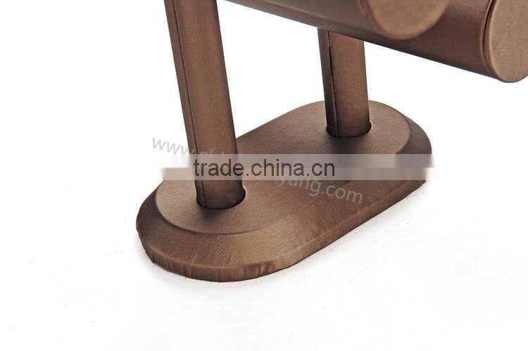 jewelry display rack leather material