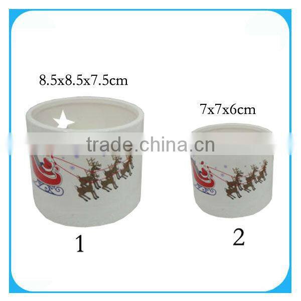 Christmas candle holder