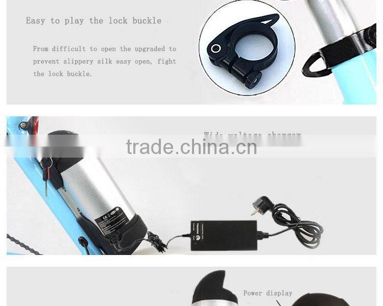 2017 portable electric bicycle mini folding ebike with CE EN15194 certificate