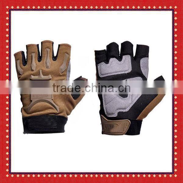 Men Cycling Fingerless Gloves