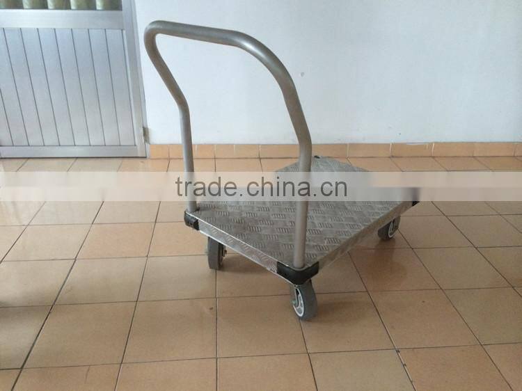 folding aluminium platform cart carrage trolley