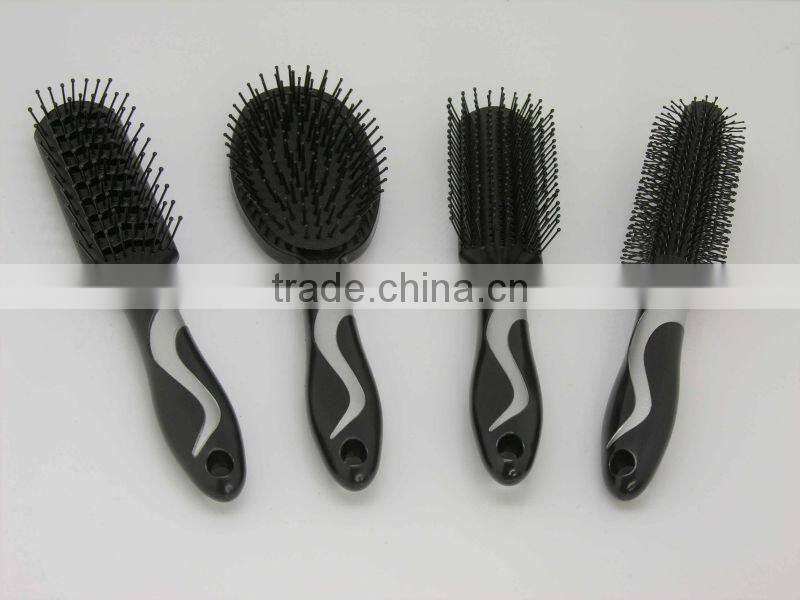 Plastic hair brush, Professional hair brush, Fashion hair brush, hair brush in hair brush, colorful detangling hair brush,