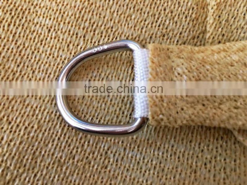 16Feet Waterproof Triangle Canopy Sand Sun Shade Sail