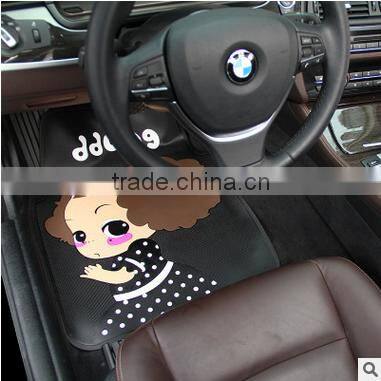 Wholesale latex girl car mats made in ningbo
