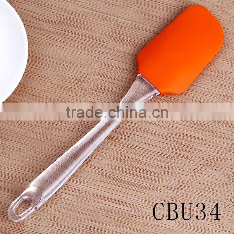 Factory price colorful silicone material silicone spatula spoon set