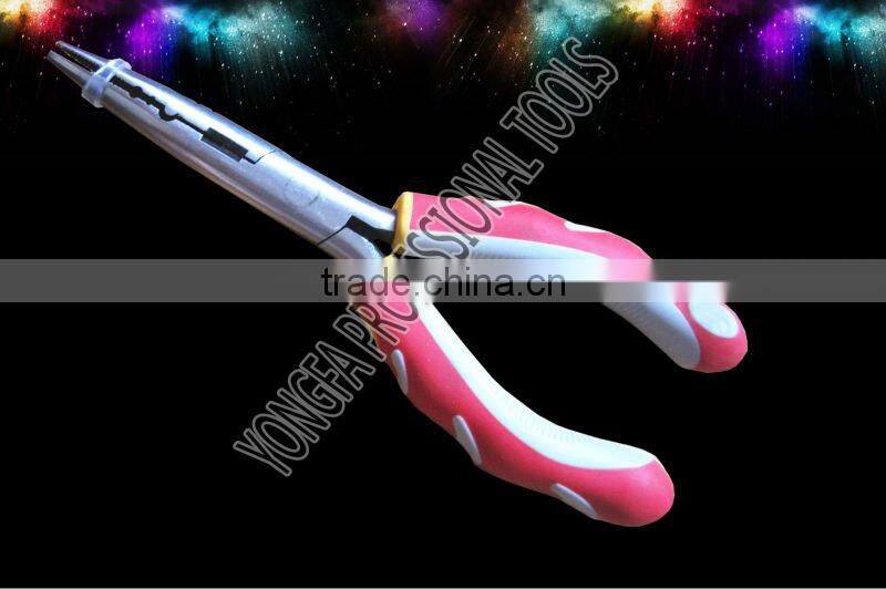 Straight nose fishing plier