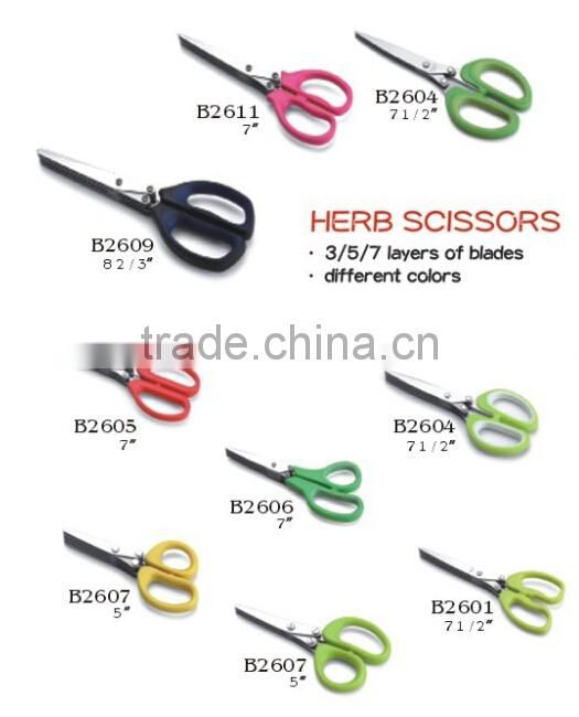 4 pieces high quality choper knife set with pp handle