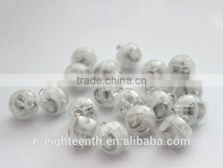 2016 New Round Led RGB Flash Ball Lamps Balloon Lights for Lantern Christmas Wedding Party Decoration