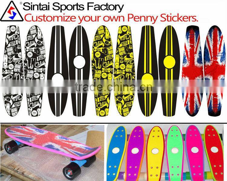 Skateboard grip tape colour printing