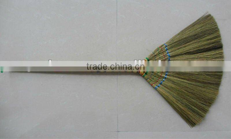 Natural Chinese Silvergrass wooden broom