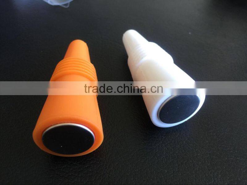 Lottie new product food grade silicone wine bottle stopper/silicone wine stopper ,FDA Food Grade Silicone Wine Bottle Stopper