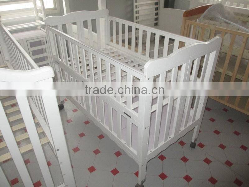 popular solid wood multifunction solid beech wood baby cribs for sale
