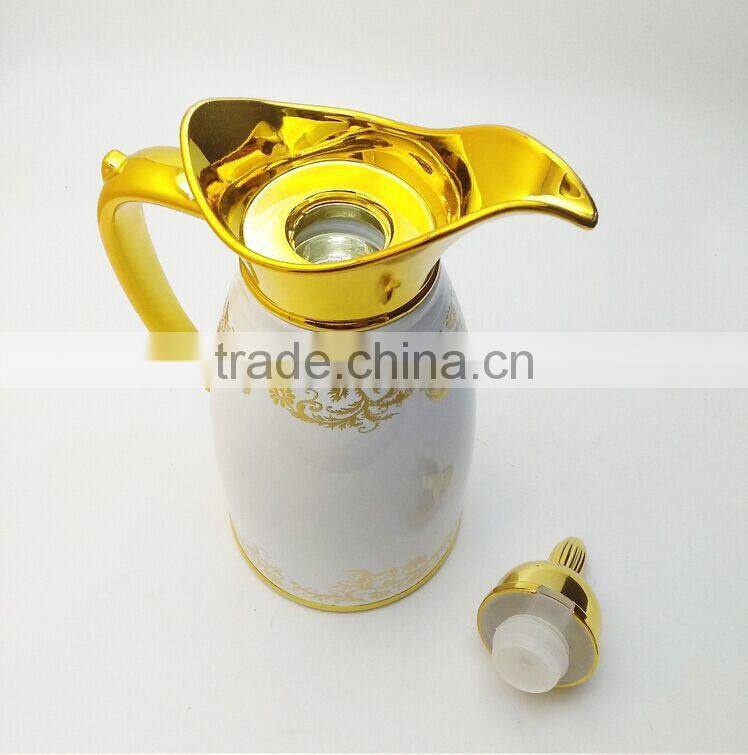 High quality European style Light Vacuum insulate teapot hot drinking water pots for sale