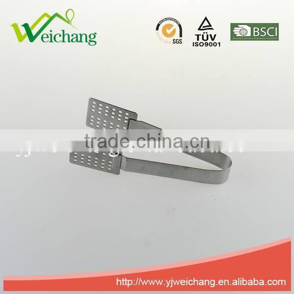 WCL022 Stainless Steel Tea Bag Clip Food Tong Ice Tong Tea Bag Tong