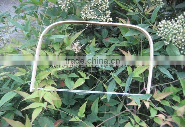 Brown bamboo bag handles 5inch*4.5inch*1.6cm