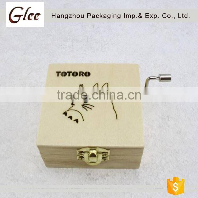 cosmetic box custom small music box wooden