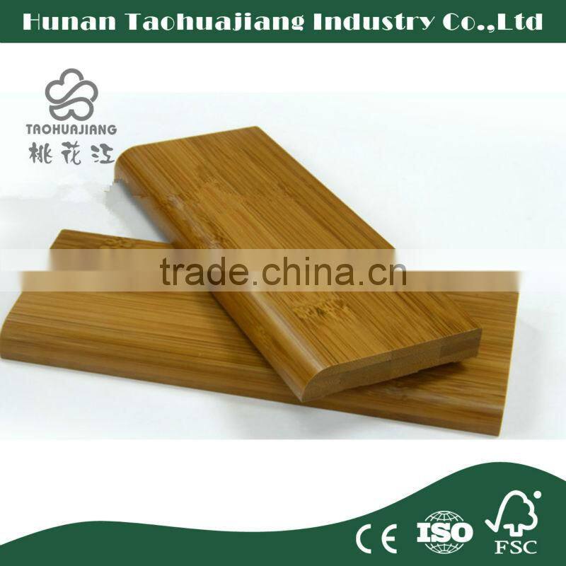 Bamboo baseboard Moulding For Deocration Material