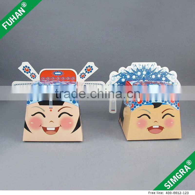 Lovely Shape Chinese Style Candy Packing Box