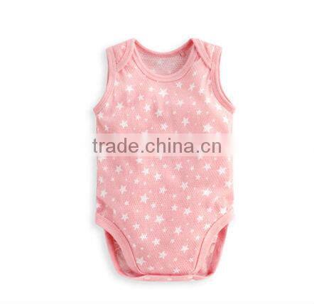 Infant romper, plain romper of baby girl