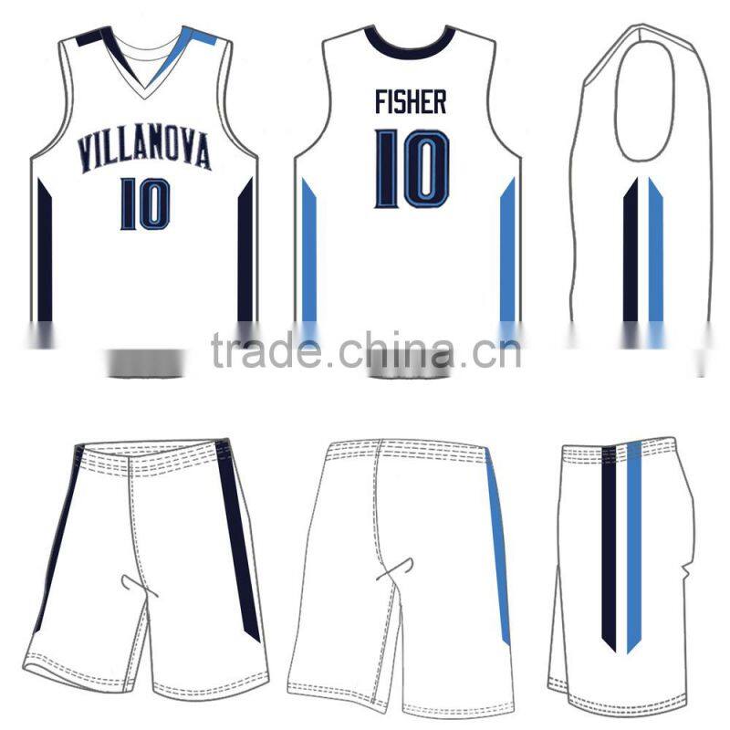High Quality latest design basketball jerseys, sublimated basketball jersey/basketball shorts, Custom Basketball uniform design,