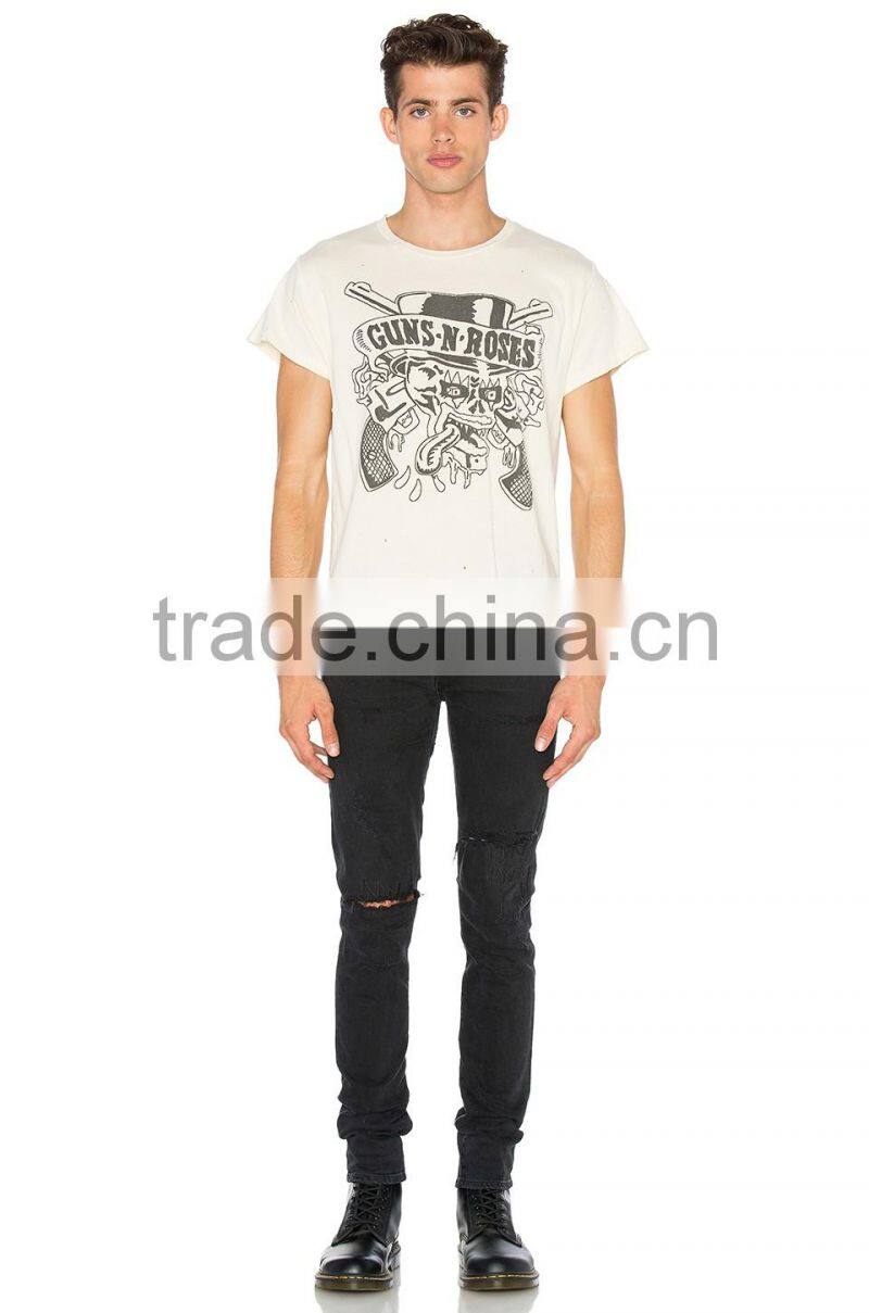 Good quality casual new design style men's wholesale t-shirts