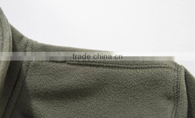 popular style to France half zip simple pullover male Polar Fleece