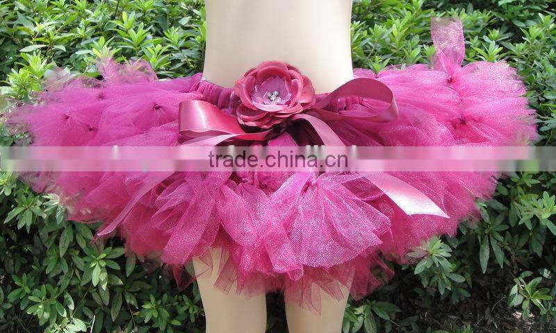 Wholesale toddler baby petit skirt hand weave pettiskirts