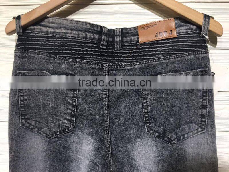 GZY New Design Narrow Feet Men Denim Jeans In High Quality 2017