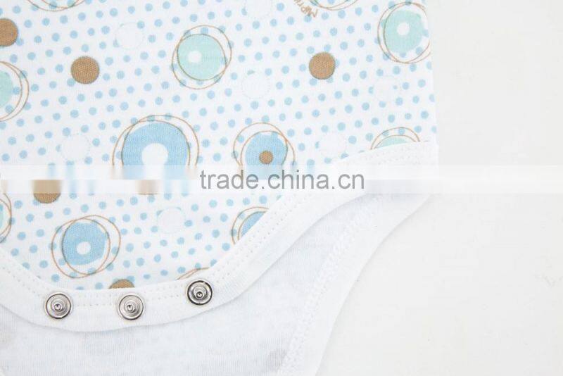 2017 Circle Design Baby Rompers