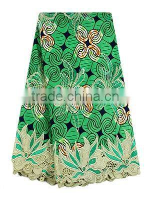 Bestway Super Leaf Green Hollandis Mix Guipure Lace BLW020-7