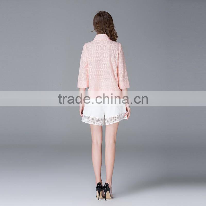 MaxNegio Brand New High End Blouse 2016 Women Casual Top Blouse Trendy Design