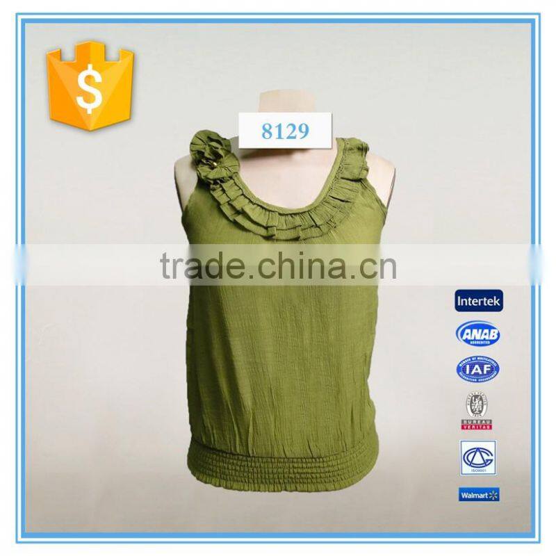 ladies neck trim sleeveless top patterns