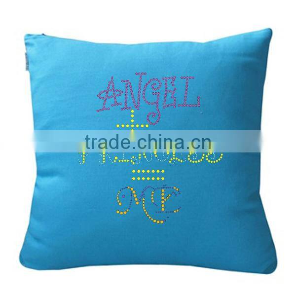 Cool fashionable throw pillow rhinestone motif wholesale