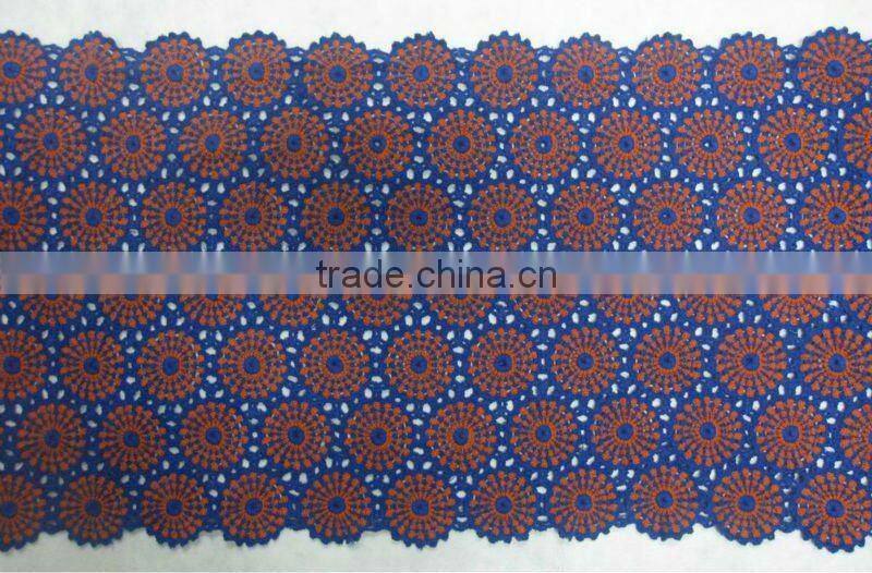 New Design Crochet Fabric With Circle Pattern